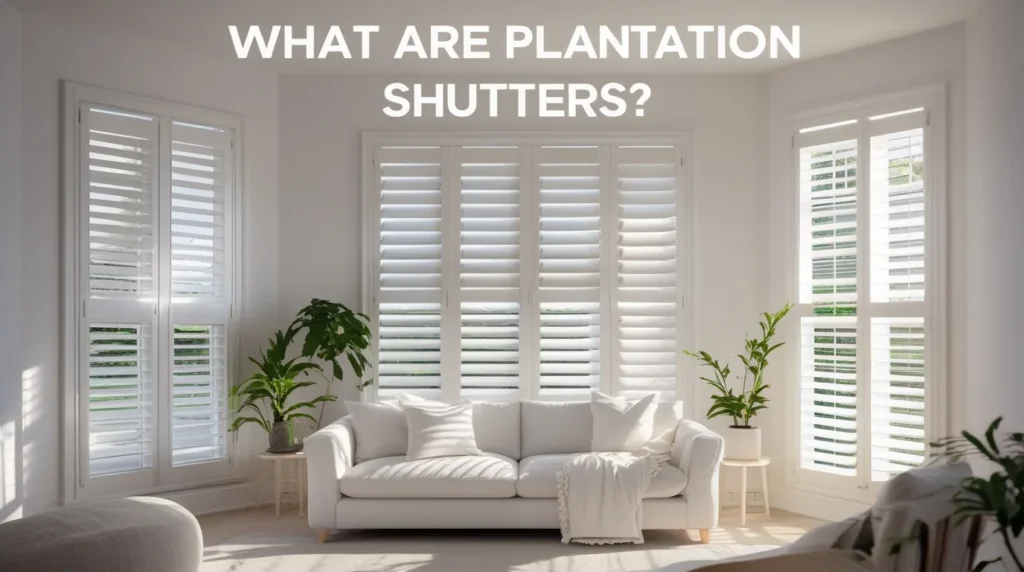 what is plantation shutters